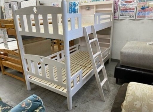 【愛品館 江戸川店 2段ベッド】Sweet Decoration（スウィートデコレーション）2段ベッド ID:153-018889-007