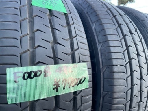 F0008　TOYO H30 ホワイトレタータイヤ215/60R17 109/107R 2023年製造 4本