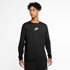 NIKE ロンT  JDI ステッカー リピート ブラックの画像