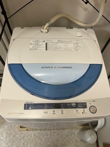 洗濯機 SHARP ES-GE55P