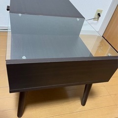 ローテーブル　ガラステーブルの画像