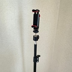 スマホ・カメラ用三脚　最長210cm〜最小70cmの画像