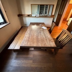 ダイニングセット　2メートル幅92センチ　引取り限定