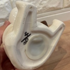 ムーミン　陶器の貯金箱の画像