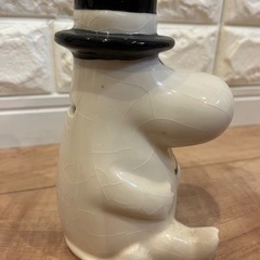 ムーミン　陶器の貯金箱の画像