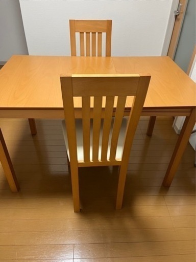 【2月中旬の受け渡し可能な方】ダイニングテーブルセット