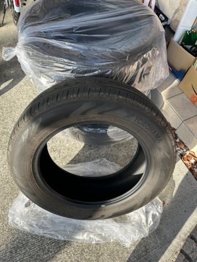 225/60R18 アルファード 純正 タイヤ 2023年製 ヨコハマ 4本セット