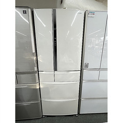 6ドア冷蔵庫(451L) パナソニック NR-FVF454 2019年製 中古品 G04035