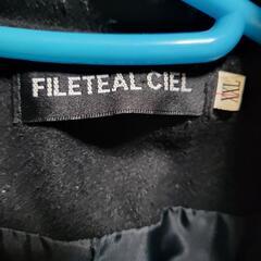 FILETEAL CIEL コート　XXL　黒の画像