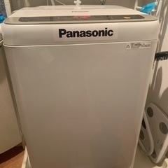 【中古品】パナソニック　洗濯機　＊取扱説明書付