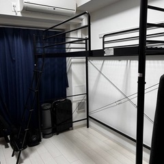 スチールハイベット　ニトリの画像