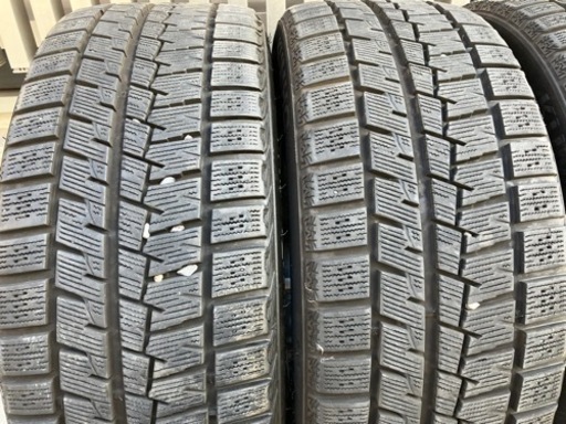 215/50R17バリ山スタッドレスタイヤ付きホイール4本　プリウスアルファ等　ランクA