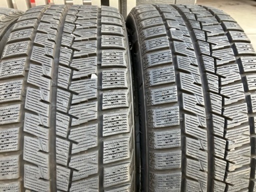 215/50R17バリ山スタッドレスタイヤ付きホイール4本　プリウスアルファ等　ランクA