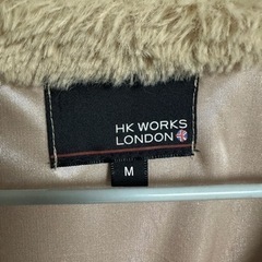 フェイクファー　ノーカラージャケットの画像