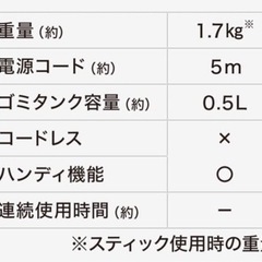 美品【ニトリ】掃除機 有線 新型の画像