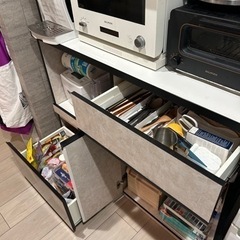 食器棚／カップボード　1年使用の画像