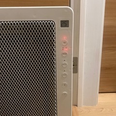 無印良品　遠赤外線パネルヒーター　美品