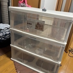 衣装ケース COSPA コスパ クローゼットケース(ワイド)深3段