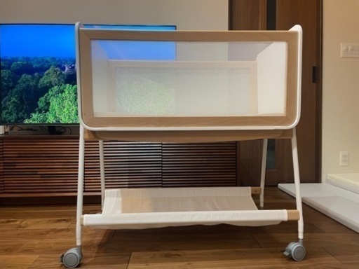 【最終値下げ】リリワゴン2 ベビーベッド（とても美品）