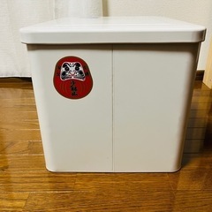 スーパーカブ　純正スチールボックスの画像