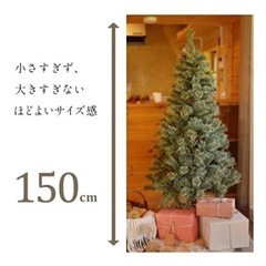 クリスマスツリー（150cm）の画像