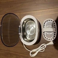 Personal-α (パーソナルアルファ) 超音波洗浄器ウルトラソニッククリーナー PR-43000WT ホワイト 43,000Hz 35wの画像