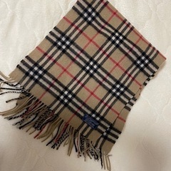 バーバリー　カシミヤ　マフラー