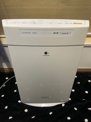 【相談中】Panasonic 加湿空気清浄機 F-VC55XS-W
