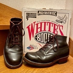 ホワイツ　ブーツ　セミドレス　ホーインレザー　サイズ7.5Eの画像