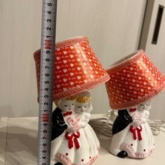 海外製 インテリア 陶器 ランプ 🧡置物 ♡の画像