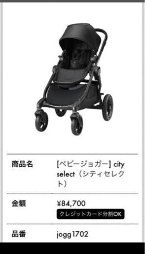二人用バギー　(シティーセレクト)