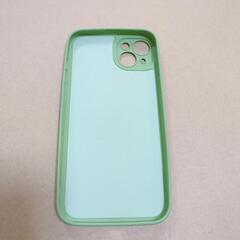 i phone　14 plus ソフトケース　グリーンの画像