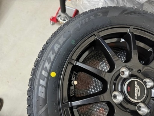 155/65/r14 新品未使用 ブリヂストンブリザックVRX3 4本セット