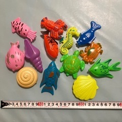 釣り　海の生き物　おもちゃ