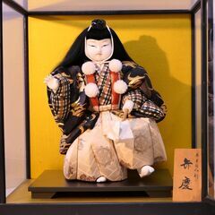 ちょっと大きめの弁慶の木目込み人形をさしあげますの画像