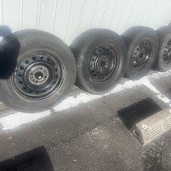 トランスパスM2 タイヤ 205/70R15 ホイール付きの画像