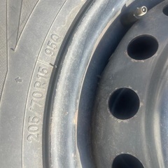 トランスパスM2 タイヤ 205/70R15 ホイール付きの画像