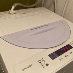 SHARP(シャープ)洗濯機ES-GE5Aの画像