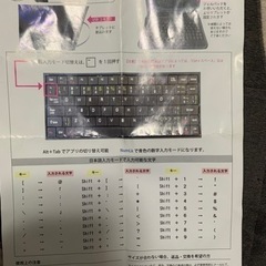 キーボード付きタブレットケースの画像