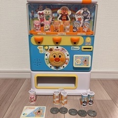 アンパンマン　自動販売機　缶ジュース　