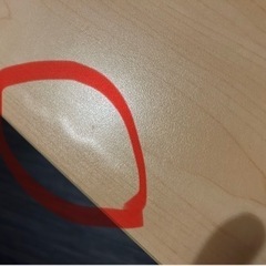 テーブル 会議テーブル キャスター付き 幅120cm 奥行き80㎝の画像