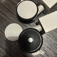 テーブル 会議テーブル キャスター付き 幅120cm 奥行き80㎝の画像