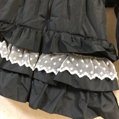 【お取引き決定】130㎝♡ボリューム袖♡フリルダウンコートの画像