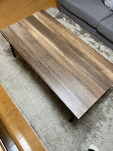 古材風こたつテーブル