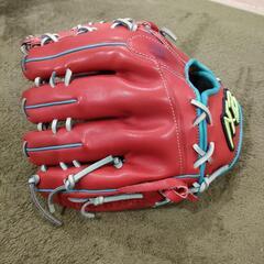 アクセフベルガードオーダー軟式投手用グローブ