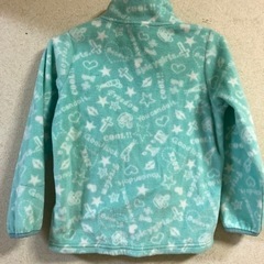 美品⭐︎ 120㎝⭐︎フリースジャケットの画像