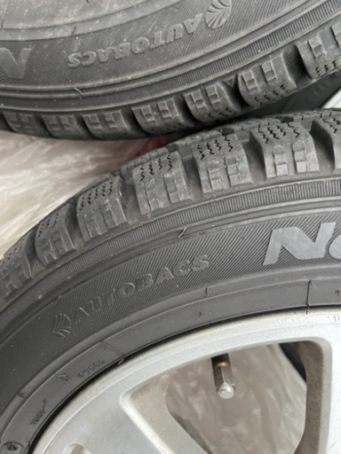 スタッドレスタイヤ（155/65R14 75Q） 引き渡し決定