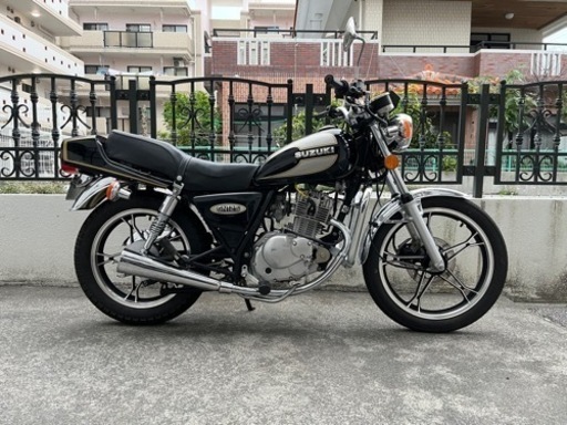 実走行1800キロ旧車　スズキ　GN125H 初期型　走行少なく新車に近い