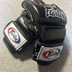 【新品】Fairtex オープンフィンガーグローブ M size