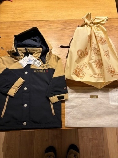 新品ミキハウスダウン★100定価29700